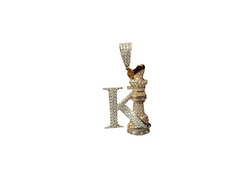 Jordan Jewelers 10kt gold Natural diamond charm 2.82 Ctw