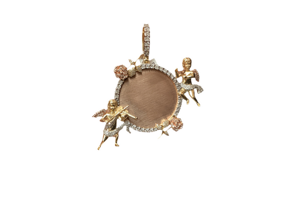 Jordan Jewelers 10kt gold Natural diamond charm 0.60 Ctw