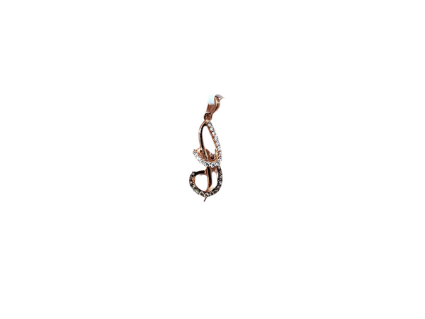 Jordan Jewelers 14kt gold Natural diamond charm 0.26 Ctw