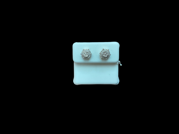Jordan Jewelers 14 kt Gold Earrings Natural Diamonds 0.25 Ctw