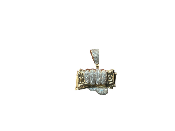 Jordan Jewelers 10 kt gold Natural diamond Charm 0.58  Ctw