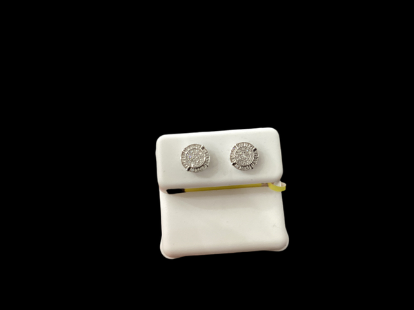 Jordan Jewelers 10 kt Gold Earrings Natural Diamonds 0.15 Ctw