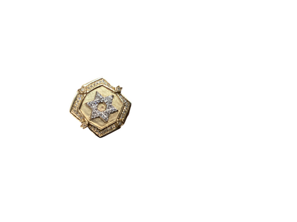 Jordan Jewelers 10 kt gold Natural diamond Ring 0.12 Ctw