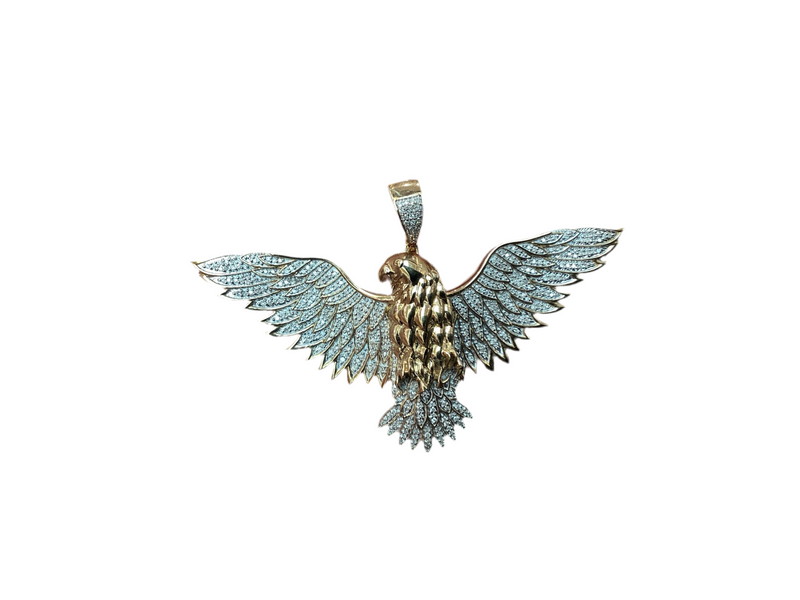 Jordan Jewelers 10kt gold Natural diamond charm 1.00 Ctw