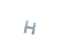 Jordan Jewelers Natural Initial Charm 10 Kt Gold Diamonds 0.50 Ctw