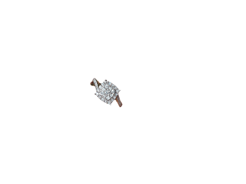 Jordan Jewelers 10 kt gold Natural diamond Ring 0.50 Ctw