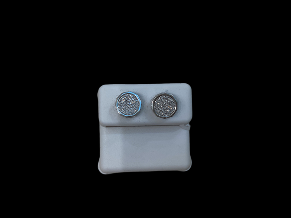 Jordan Jewelers 10 kt Gold Earrings Natural Diamonds 0.21 Ctw