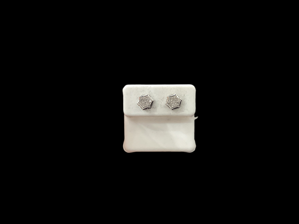 Jordan Jewelers 10 kt Gold Earrings Natural Diamonds 0.15 Ctw
