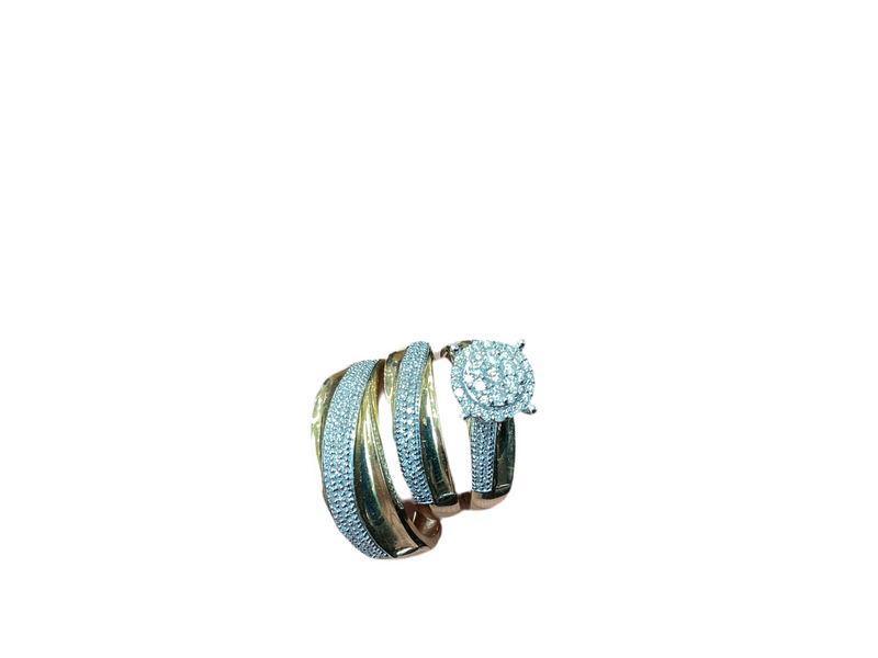 Jordan Jewelers 10 kt gold Natural diamond Ring 0.65 Ctw