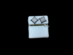 Jordan Jewelers 10 kt Gold Earrings Natural Diamonds 0.25 Ctw