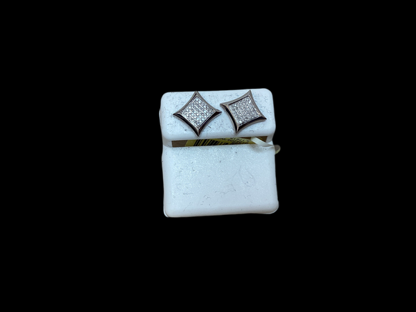 Jordan Jewelers 10 kt Gold Earrings Natural Diamonds 0.25 Ctw