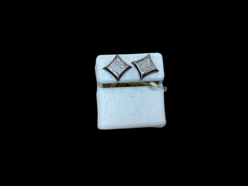 Jordan Jewelers 10 kt Gold Earrings Natural Diamonds 0.25 Ctw