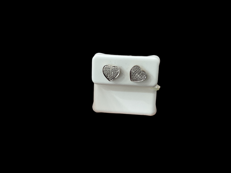 Jordan Jewelers 10 kt Gold Earrings Natural Diamonds 0.15 Ctw