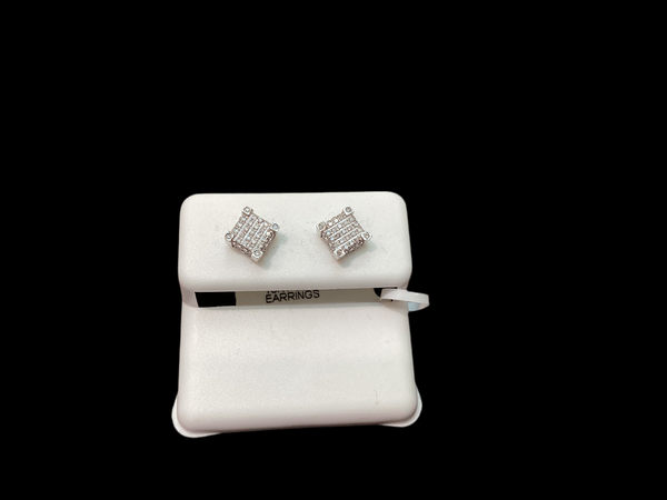 Jordan Jewelers 10 kt Gold Earrings Natural Diamonds 0.25 Ctw