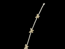 Jordan Jewelers 10kt gold Natural diamond bracelet 1.56 Ctw