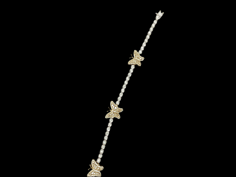Jordan Jewelers 10kt gold Natural diamond bracelet 1.56 Ctw
