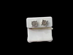 Jordan Jewelers 10 kt Gold Earrings Natural Diamonds 0.33 Ctw