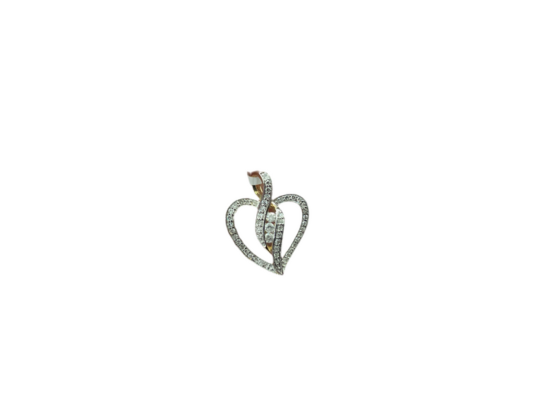 Jordan Jewelers 10 kt gold Natural diamond Charm 0.33 Ctw