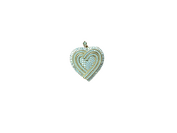 Jordan Jewelers 10kt gold Moissanite diamond charm 3.00 Ctw