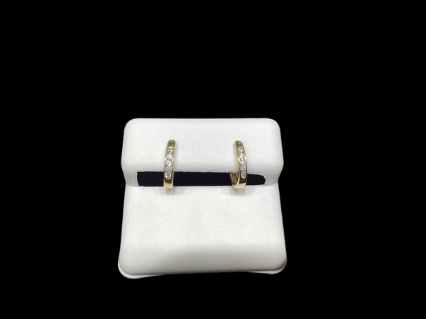 Jordan Jewelers Natural diamond 10k 0.12 ctw Gold Earrings $599