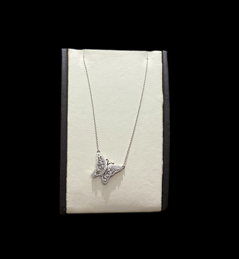 Jordan Jewelers 14 kt gold Natural diamond necklace 0.43 Ctw