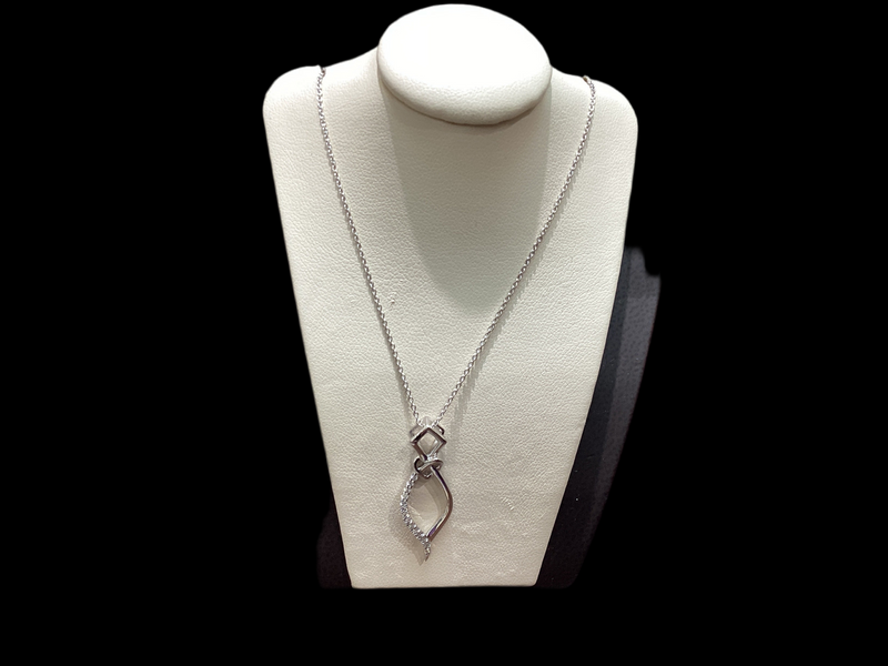 Jordan Jewelers 14kt gold Natural diamond necklace 0.12 Ctw