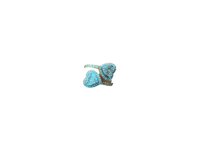 Jordan Jewelers 10 kt gold Natural diamond Ring 0.88 Ctw