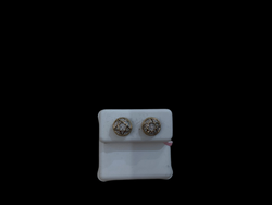 Jordan Jewelers 10 kt Gold Earrings Natural Diamonds 0.20 Ctw