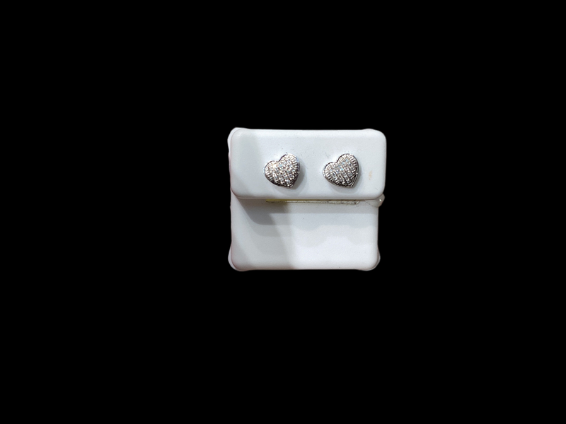 Jordan Jewelers 10 kt Gold Earrings Natural Diamonds 0.10 Ctw