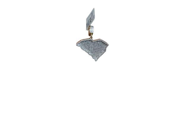 Jordan Jewelers 10kt gold Natural diamond charm 0.50 Ctw
