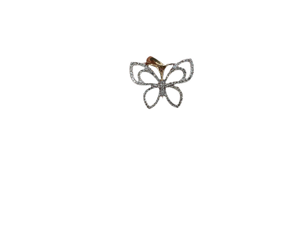 Jordan Jewelers 10kt gold Natural diamond charm 0.18 Ctw