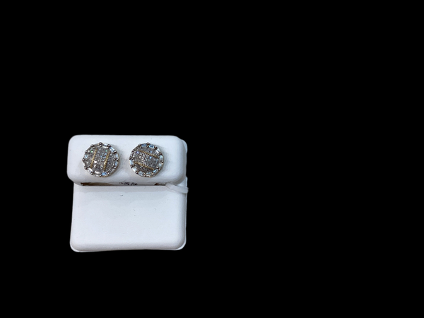 Jordan Jewelers 10 kt Gold Earrings Natural Diamonds 0.28 Ctw