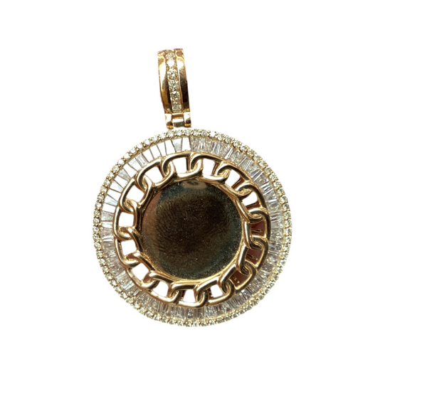 Jordan Jewelers 10kt gold Natural diamond charm 3.14 Ctw
