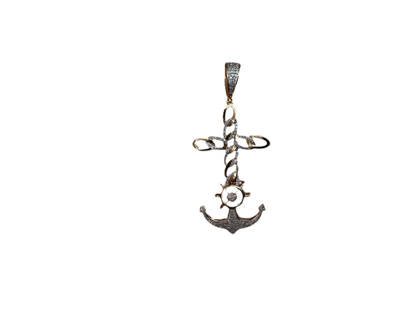 Jordan Jewelers 10kt gold Natural diamond charm 0.40 Ctw