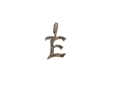 Jordan Jewelers Natural Initials Charm 10 Kt Gold Diamonds 1.00 Ctw