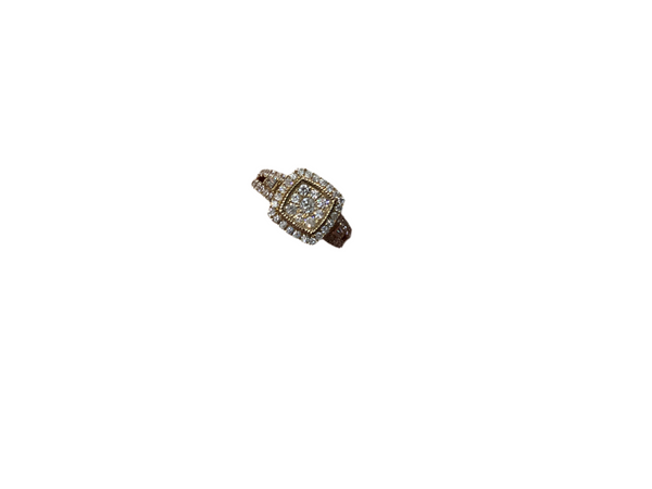 Jordan Jewelers 10 kt gold Natural diamond Ring 0.95 Ctw