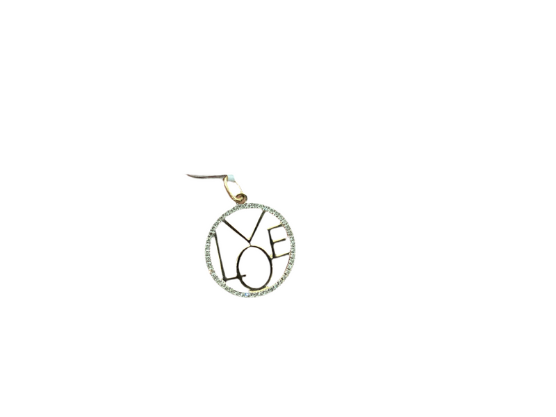 Jordan Jewelers 10 kt gold Natural diamond Charm 0.15 Ctw