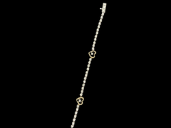 Jordan Jewelers 10kt gold Natural diamond bracelet 1.00 Ctw