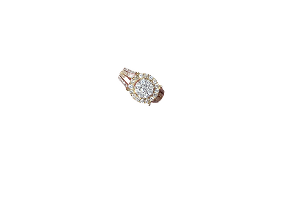 Jordan Jewelers 10 kt gold Natural diamond Ring 0.99 Ctw
