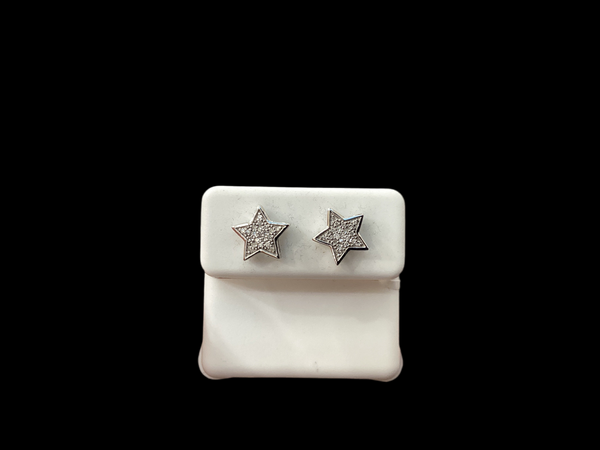 Jordan Jewelers 10 kt Gold Earrings Natural Diamonds 0.10 Ctw
