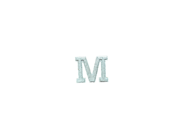 Jordan Jewelers Natural Initials Charm 10 Kt Gold Diamonds 0.71 Ctw