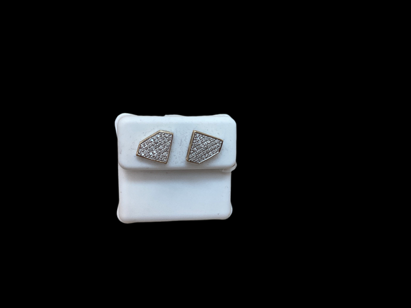 Jordan Jewelers 10 kt Gold Earrings Natural Diamonds 0.23 Ctw