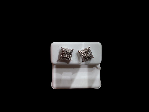 Jordan Jewelers 10 kt Gold Earrings Natural Diamonds 0.37 Ctw