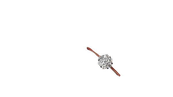 Jordan Jewelers 10 kt gold Natural diamond Ring 0.25 Ctw