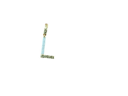 Jordan Jewelers Natural Initials Charm 10 Kt Gold Diamonds 0.08 Ctw
