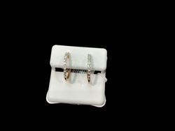 Jordan Jewelers 10 kt Gold Earrings Natural Diamonds 0.25 Ctw