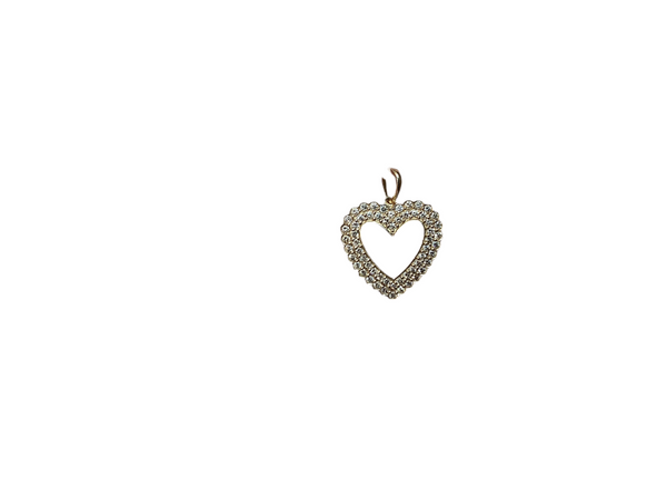 Jordan Jewelers 10kt gold Natural diamond charm 0.50 Ctw