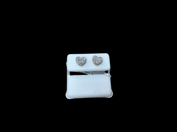 Jordan Jewelers 10 kt Gold Earrings Natural Diamonds 0.25 Ctw