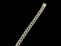 Jordan Jewelers 10kt gold Moissanite diamond bracelet 9.00 Ctw
