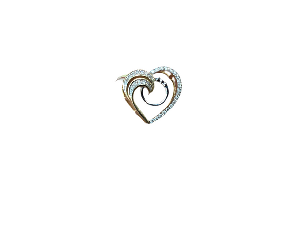 Jordan Jewelers 10kt gold Natural diamond charm 0.25 Ctw